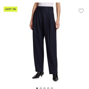 TOTEME Double-Pleated Wool-Blend Trousers NWT